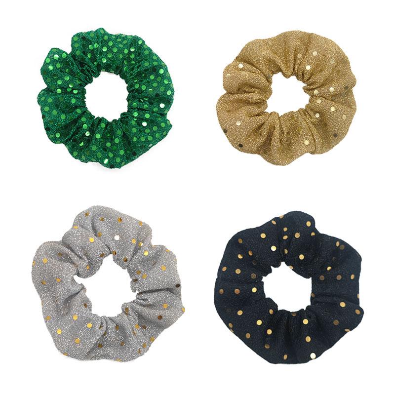 Korean New Leather Velvet Bow Elastic Hair Bands Elegant Ponytail Hair Rope Hair Ties Headwear Girls Women Hair Accessories