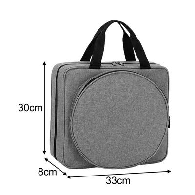 Bolsa de Almacenamiento para Bordado Punto de Cruz Para Herramientas de Costura y Hilos, Organizador con Compartimento Acolchado y Diseño Portátil