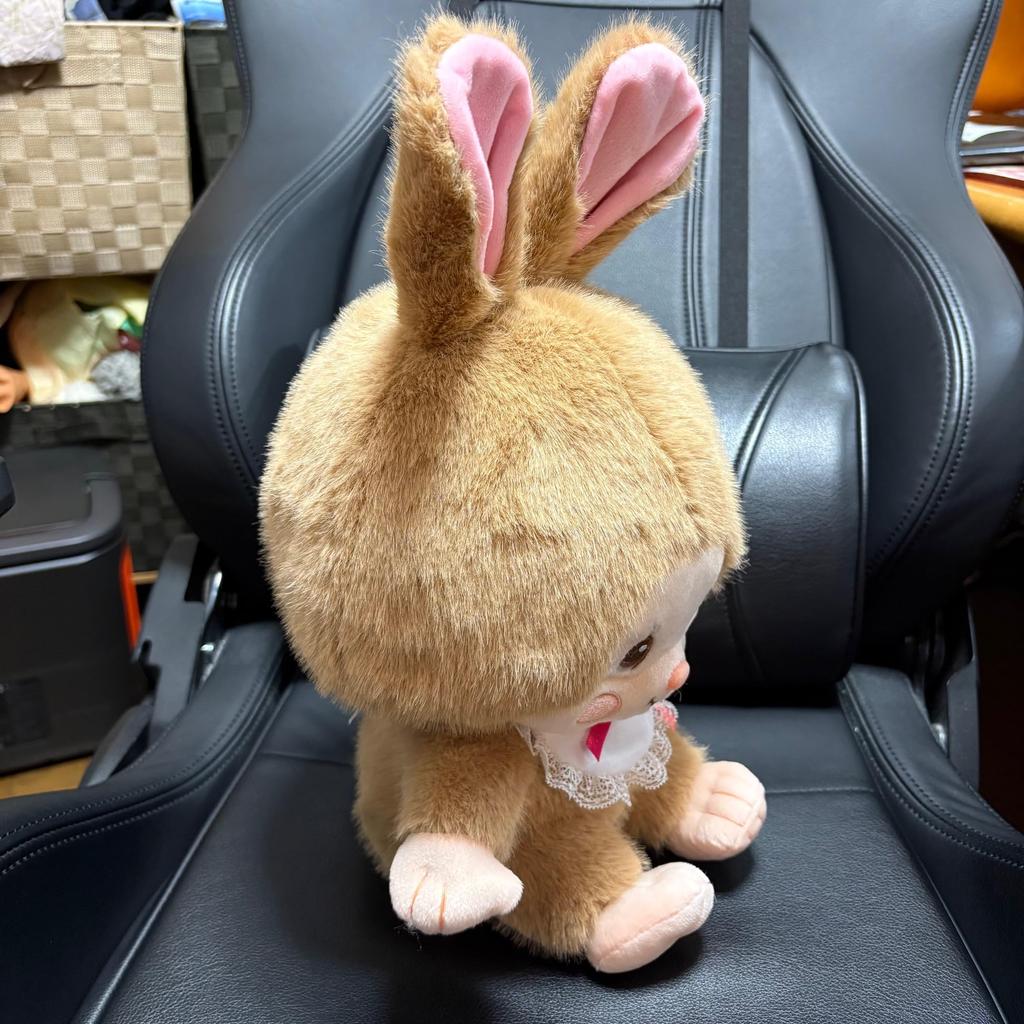 Monchichi Plush Latte Large Size Extra Approximately 30cm Toy, Brown, (L), Big, Large, Chim-tan,