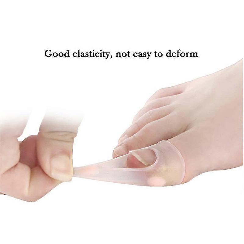 5 Pezzi Trattamento Silicone per Unghie Incarnite del Piede, Strumento Correttivo per Unghie Incarnite Sollievo dal Dolore Correttore per Trattamento della Paronichia
