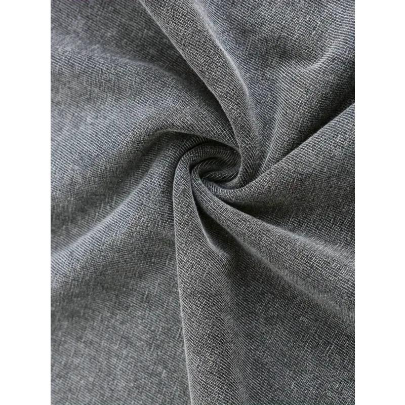 European sizes Men'S Retro Washed Pattern Print T-shirt | Eye-catching Geometric Pattern, Comfortable and Casual Wear,  Crew Neck, Loose Fit