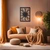 Minimalist Sunflower Metal Wall Art, Modern Nature Decor for Kitchen