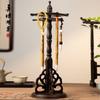 Wenge Wood Calligraphy Brush Holder
