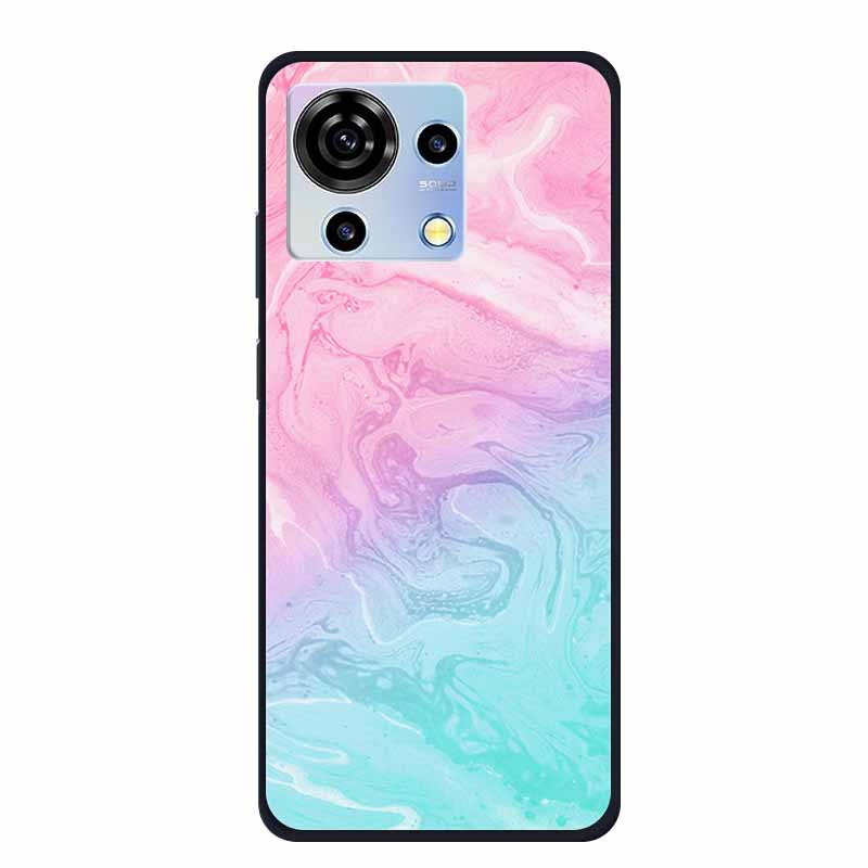 Phone Case For ZTE Blade V50 Vita Marble TPU Soft Silicone Cover for ZTE BladeV50 Vita V50Vita Cases Mica Painted Colorful Para