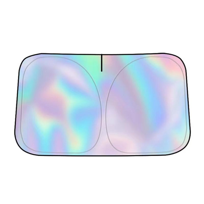 Windshield Sun Shade Foldable Reflective Windshield Shade Heat Protection Automotive Car Shade Sun Blockers S