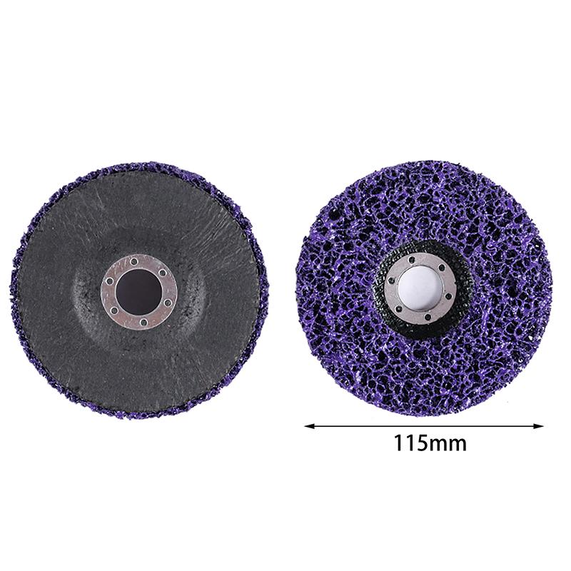 4/4,5/5 palců 1 ks Lamelový lešticí kotouč z nylonových vláken 800 zrnitost Pro úhlovou brusku Na leštění dřeva a kovu