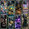 Witch Tarot Card Case for Xiaomi Redmi 14C 13C 13 12C 12 10C 10 10A Phone Cover 9C 9 9A 9T 8 8A 7 7A 6 6A K70 K40 K20 Pro