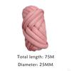 Arm Knitting Yarn for Chunky Braided Knot Throw Blanket DIY, Soft Washable Tube Bulky Giant