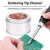 Soldering Iron Tip Cleaner Cleaning Solder Iron Tip Nozzle Desoldering Copper Wire Cleaning Ball for Cleaning Soldering Irons