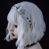 Y2K Punk Rivet Headband Hollow Out Leather Buckle Hairband Metal Steampunk Hair Hoop  Cosplay