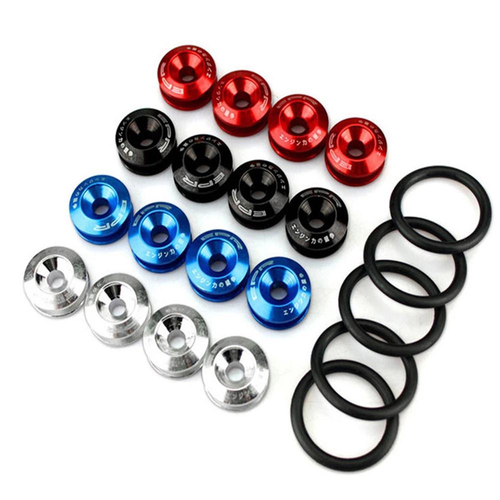 Lid Hatch Cover JDM Fasteners Kit Car Bumper Fasteners Quick Release Fasteners Surrounding Screw