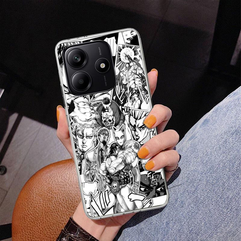 JoJo Kira Yoshikage Killer Queen Handyhülle Für Xiaomi Redmi Note 15 14 13 12S 12 11 Pro Plus 14S 11S 11E 10 10S 11T 5G Personal