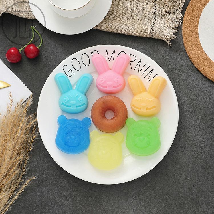 Cartoon Silicone Mold Cake Baking Mold Handmade Soap Chocolate Ice Mold Cake Rice Cake Mold