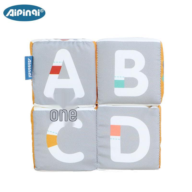 Aipinqi Детский развивающий набор тканевых кубиков - Распознавание цифр, мягкие строительные блоки.