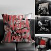 1PC HHiroshima MMon Amours Movie Cushion Cover Pillow Case Antidustmite Invisible zipper silky plush cushion