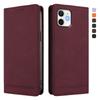 Leather Wallet Flip Case with Card Slots Stand Function, Shockproof Protective Cover for iPhone 12 11 Pro Max Pro Mini XS XR X