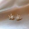 Exquisite Zirconia Star Stud Earrings: Stylish, Versatile, and Luxurious