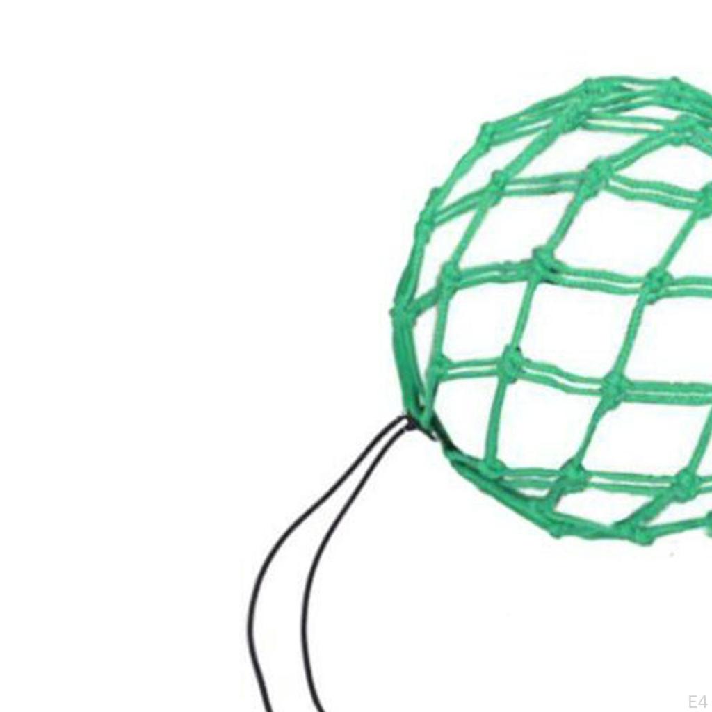 Football Kick Trainer Soccer Ball Net Kicker Elastic Holder Bag Adjustable Length for Boys,