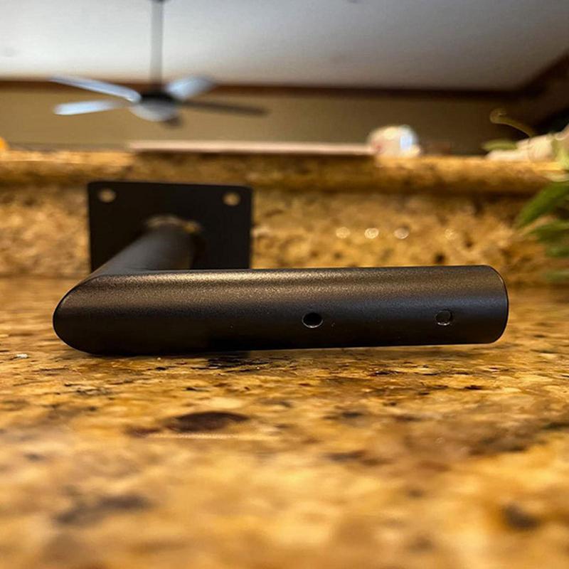 Steel Farmhouse Weather Vane Roof Mount Wind Direction Indicator Mounting Brackets Outdoor Garden Bracket