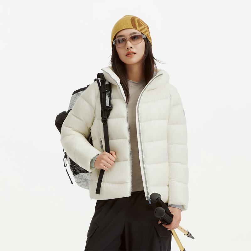 Tanboer Women's Hooded Short Down Jacket