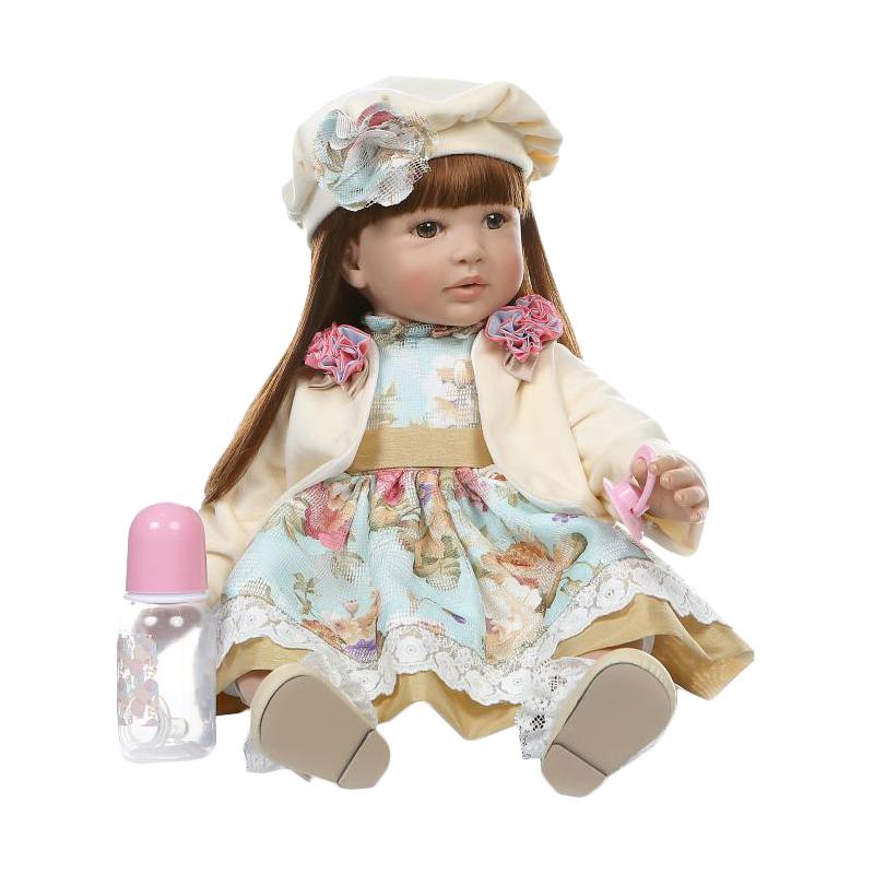

Кукла Реборн Девочка Малыш Мягкое Тканевое Тело Реалистичный Новорожденный Красивые Куклы