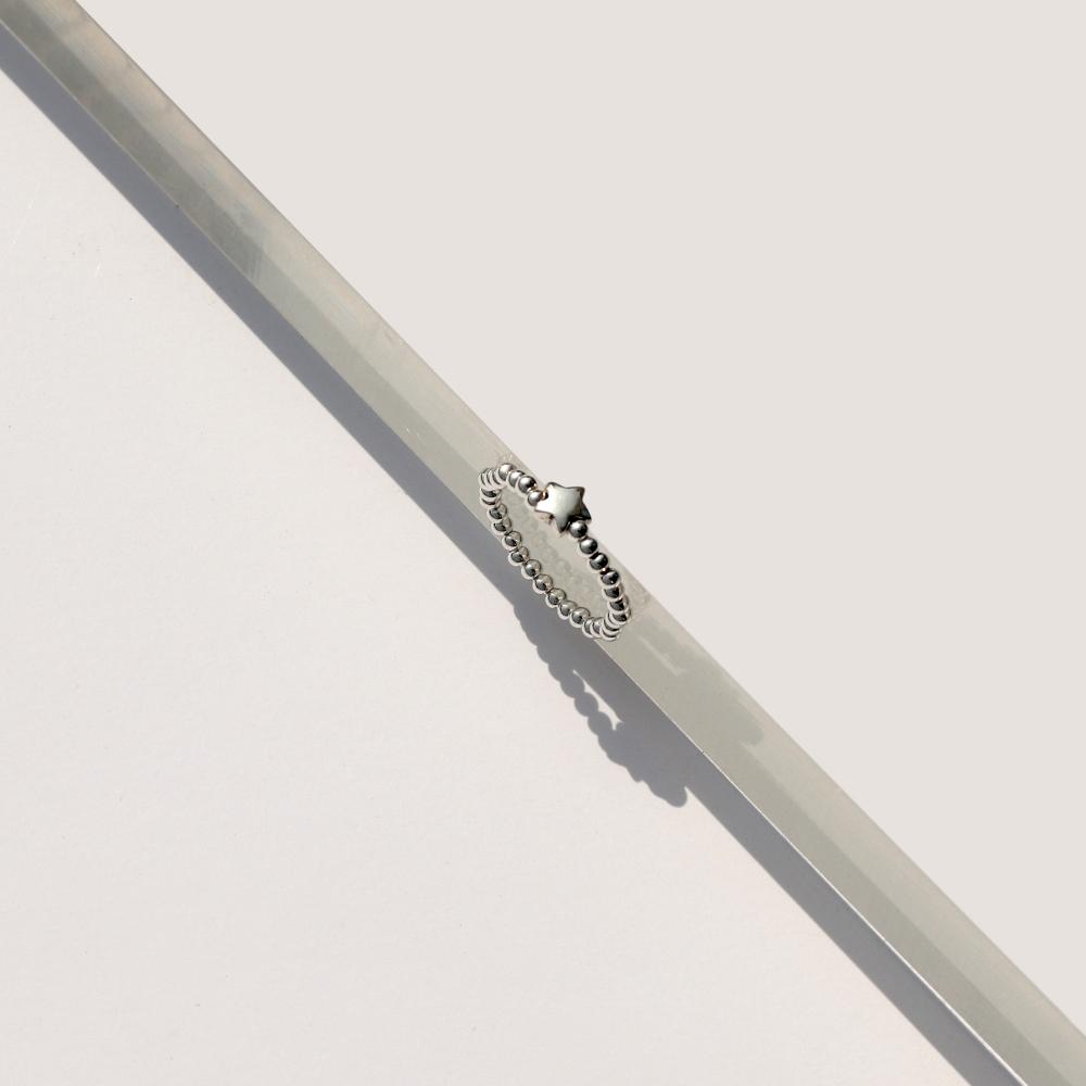 Bonbeau Mini Motif Silverball Ring 2Mm