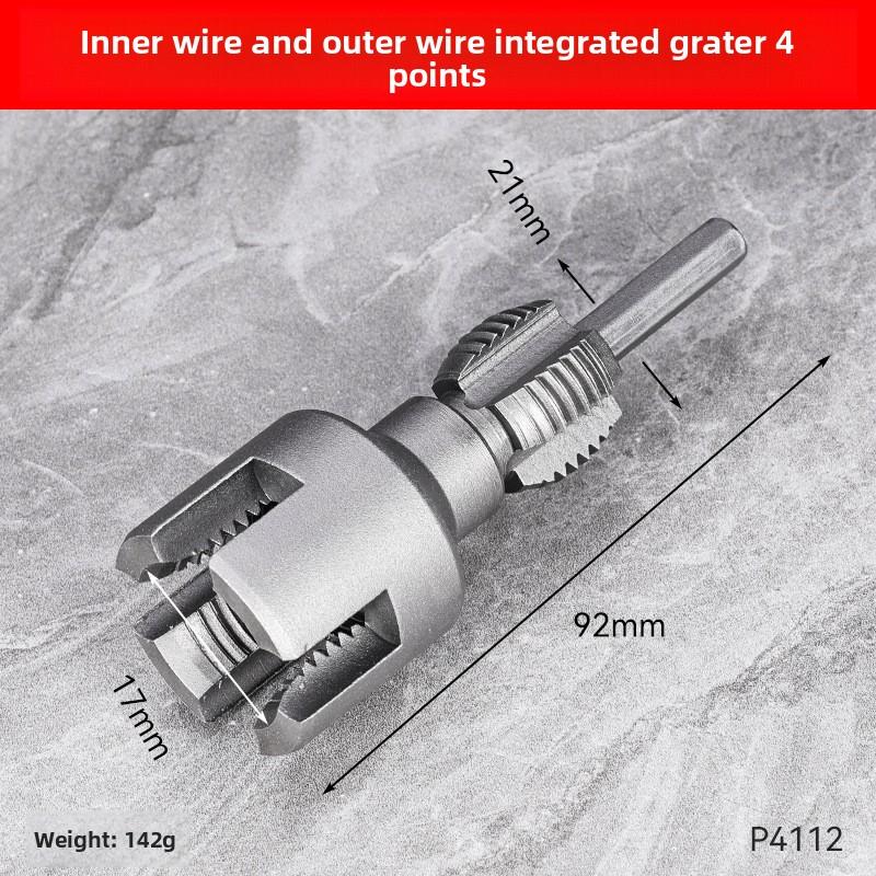 1/2 3/4 Inch PPR Water Pipe Internal Thread Opener For PVC Plastic Pipe Thread Tap Hand Electric Drills Hand Tools