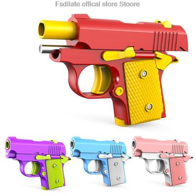 3D Printing Toy Gun Radish Gun Luminous Radish Knife Reduce Pressure Fidget Jouet Gravity Mini Toys Christmas Present for Kids