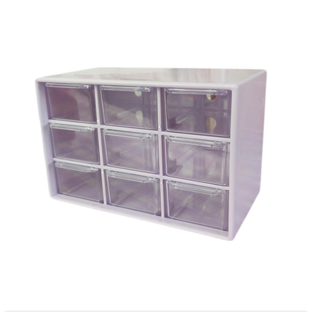Nine-grid Storage Box Bead Storage Glass Beads Special Storage Box Diy Bracelet Material Desktop
