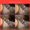 Bracciale Vintage in Lega d'Argento e Cristallo Stile Etnico Nepalese per Donna Regalo