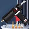 Mini Hot Melt Glues Guns Industrial Mini Guns Thermo Electric Heat Temperature Power Tool with Comfortable Grip 100-220℃