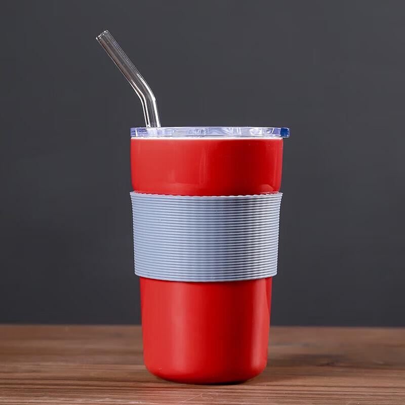 Wushiyuan i-Fashion Ceramic Portable Straw Cup