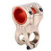 Attacco Manubrio in Lega di Alluminio Lunghezza 50mm Attacco Manubrio Corto Leggero Alta Resistenza 0 Gradi Attacco Manubrio per Bicicletta