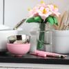 Simulation Miniature Tableware Set 1/12 Alloy Bowl Chopsticks Model Figurine For Doll House Dining Scene Enhancement