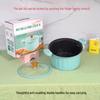 Large Capacity Non-Stick Enamel Soup Pot - Multi-Functional Double-Handled for Low Pressure Cooking