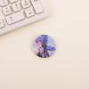 Genshin Impact Tinplate Brooch Set: Keqing, Xiao, Hu Tao, Klee, Kazuha - Cute Character Button Pendant Collection