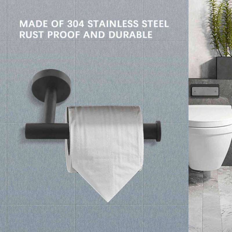 Towel Steel Stainless Ring And Tissue Holder Set Suitable For Daily Bathroom Use