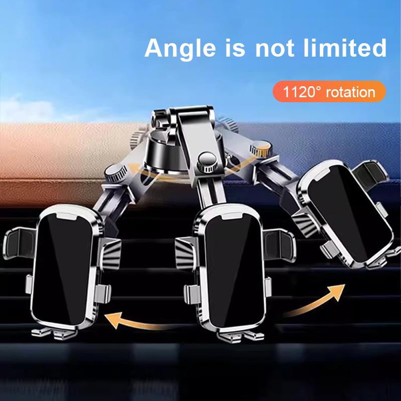 SEAMETAL Car Phone Holder Dash Mount Stand Universal Mobile Phone Holder GPS Support