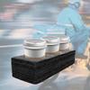 Coffee Tray Cup Holder Beverage Packaging Tool Drink Carrier Sponge Multi Holes Takeaway