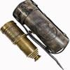 Victorian Nautical Marine Telescope Replica – 45.72 Cm Brass Spyglass with Leather Cover