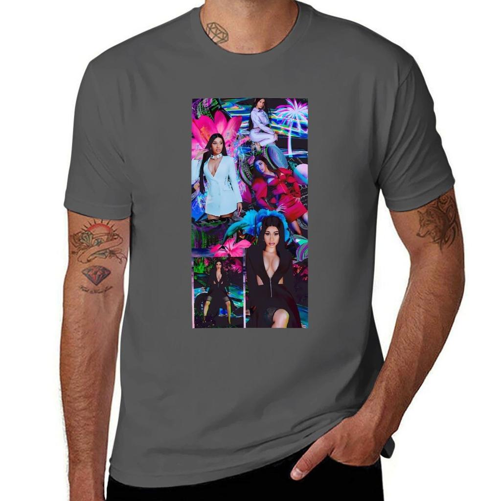 Cardi B Collage Tshirt Simple Print Design Tshirt