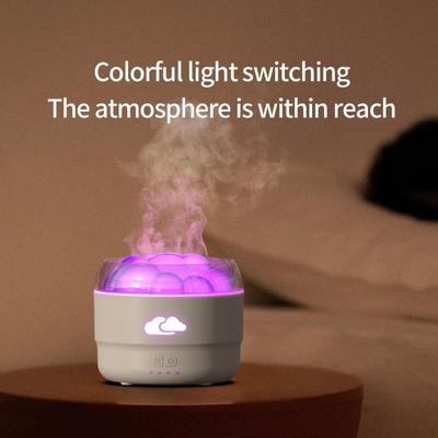 Schreibtisch-Luftbefeuchter Umgebungslichteinstellungen Aromadiffusor Ätherisches Öl für Schlafzimmer