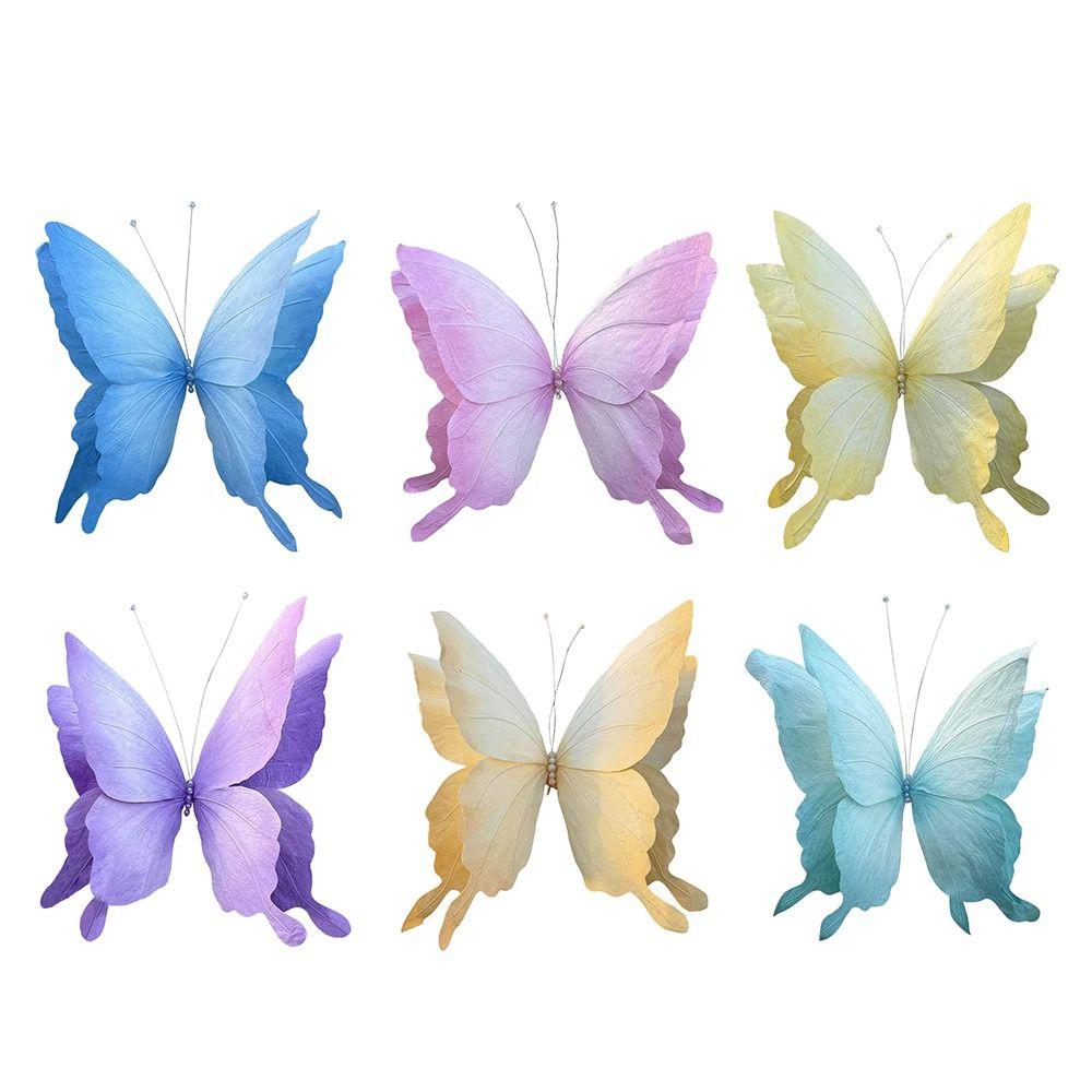 Dreidimensionale Schmetterlingsdekoration Riesiger Papier Schmetterling Einkaufszentrum Dekoration