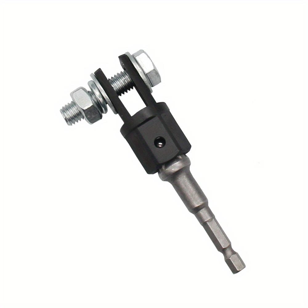 1/2inch Car Scissor Jack Adapter, Socket Drill Adapter for Or Double Hole Scissor Jacks