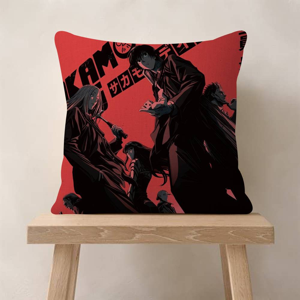 Popular Japanese Anime SAKAMOTO DAYS Cushion Cover Pillow Cover Decor Pillowcase Printed Cushion Case For Couch