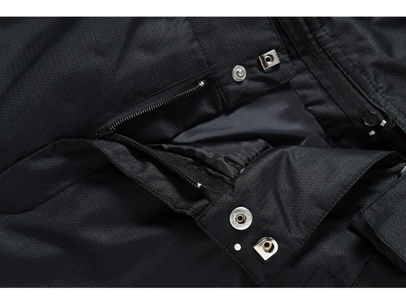 Pantaloni da Sci Invernali Impermeabili Taglie Forti da Uomo - Caldi, Spessi, Adatti per Ciclismo all'Aperto e Magazzini Frigoriferi.