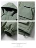 Men's Thickened Hooded Cotton Winter Jacket for Outdoor and Workwear 2025