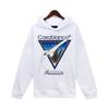 Casablanca Autumn/Winter Terry Cloth Hoodie with Letter Color Print