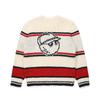 MALBON GOLF Bucket Point Sweater Ivory (Man)