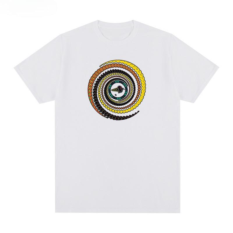 

Blur Rock British Band The Strokes Album Smiley Retro Nostalgic Neon Short-sleeved T-shirt for Men 2XL